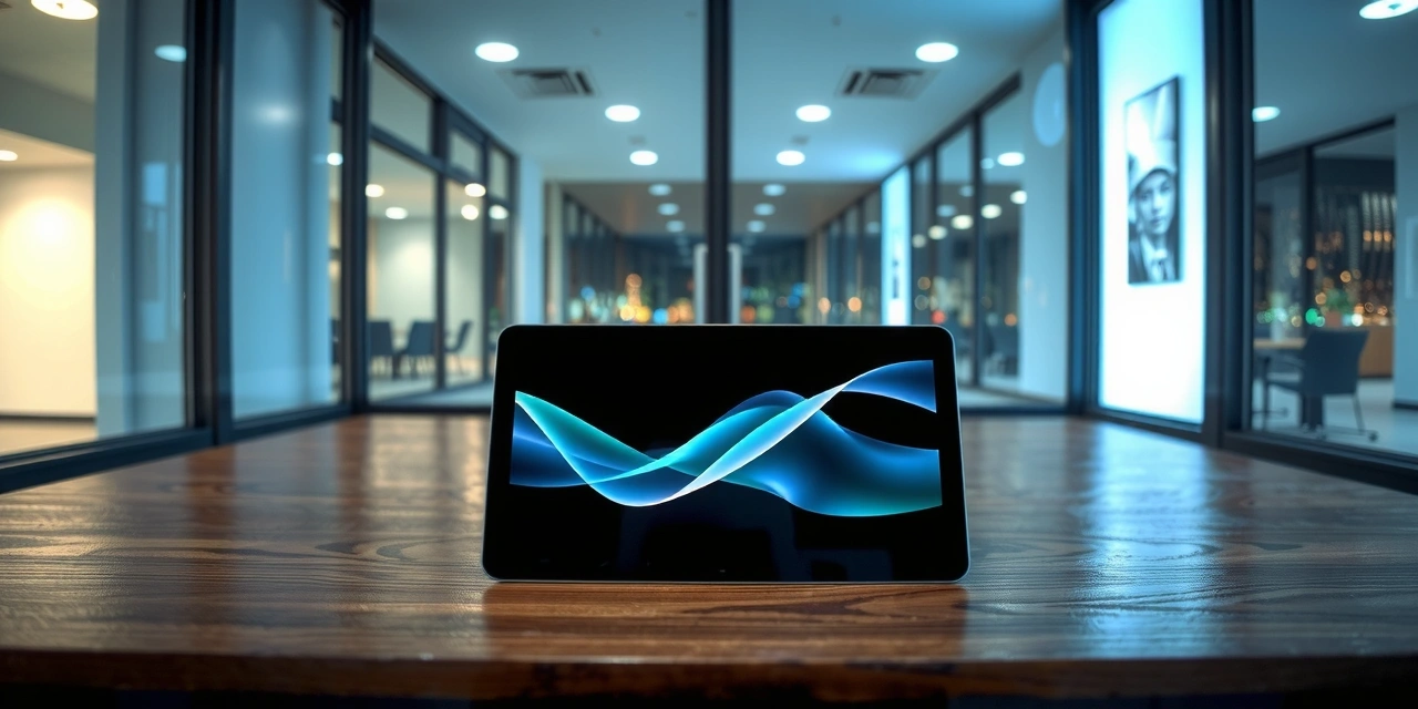 Ambiente corporativo focado em tecnologia e transparência